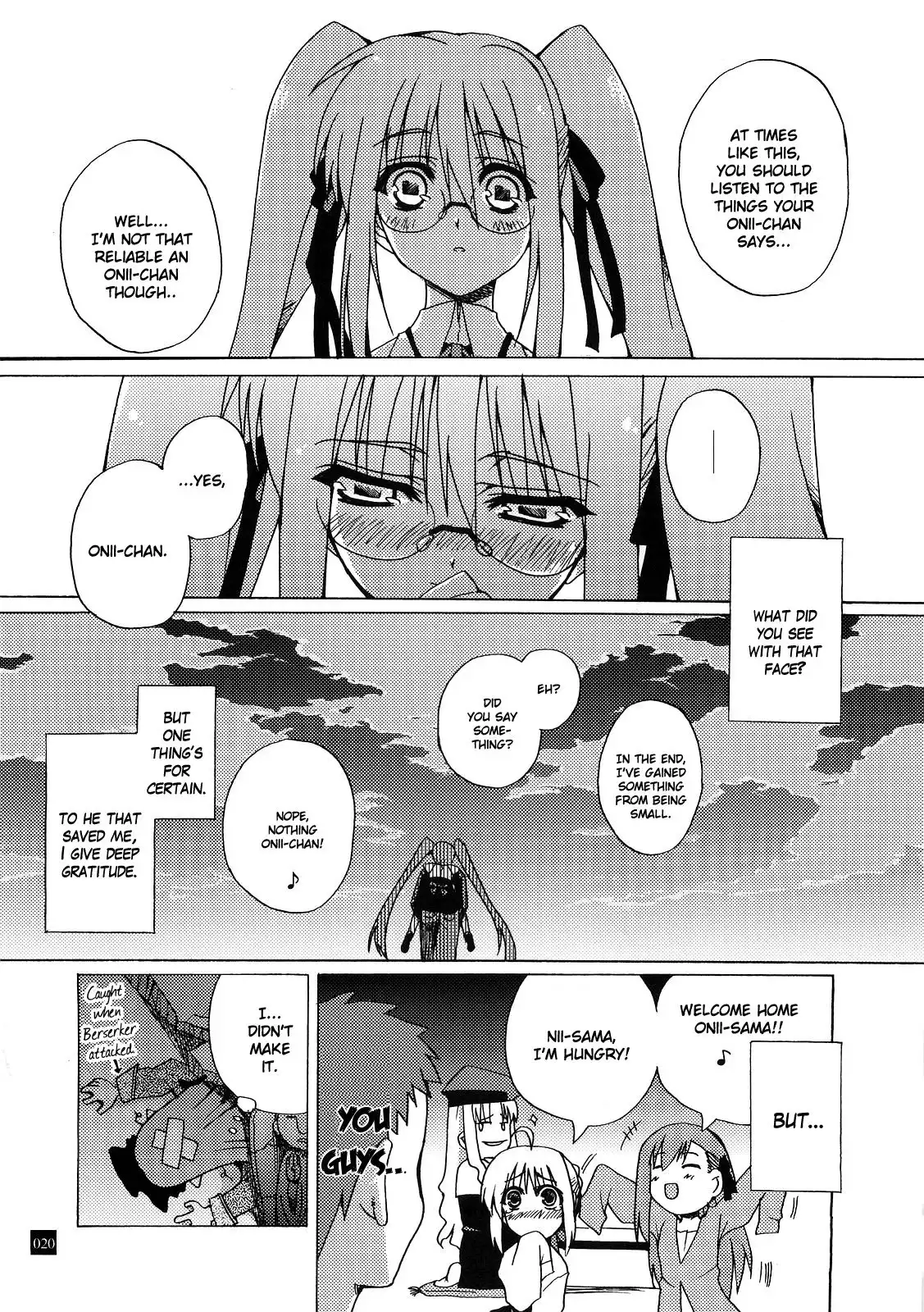 Fate/hollow ataraxia - CHILD PRAY (Doujinshi) Chapter 0 18